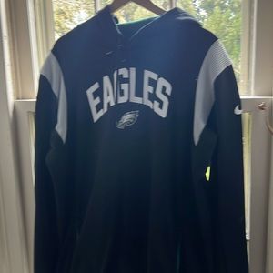 Men’s Nike NFL pullover Philadelphia Eagles thermafit pullover Size XL